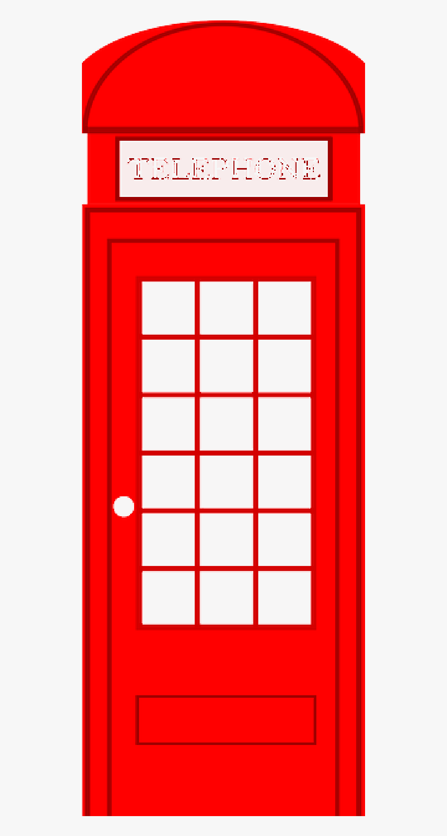 Call Booth Clipart - London Phone Booth Clipart, Transparent Clipart