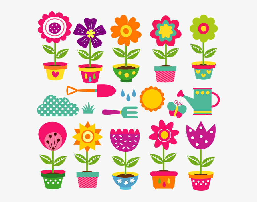 Succulent Clipart Scrapbooking Supply - Flower Pot Designs Clipart, Transparent Clipart