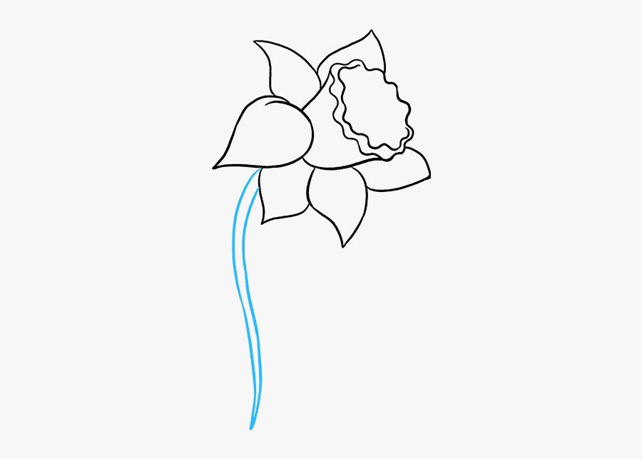 How To Draw A - Line Art, Transparent Clipart