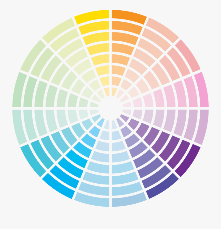 Color Wheel Png - Colour Wheel Triadic Color Scheme, Transparent Clipart