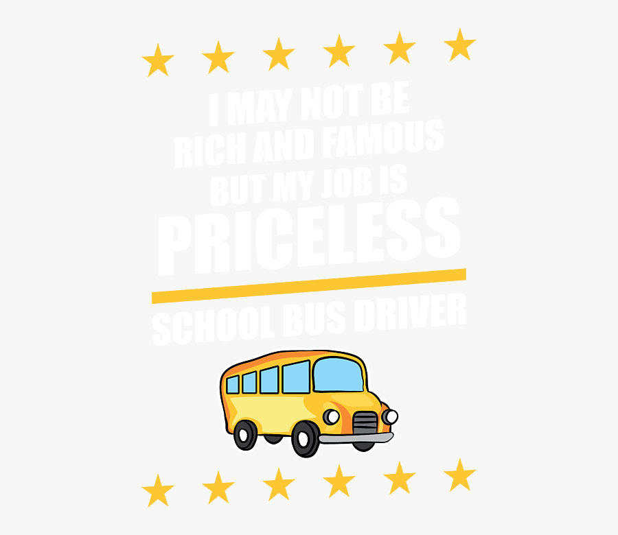 School Bus, Transparent Clipart