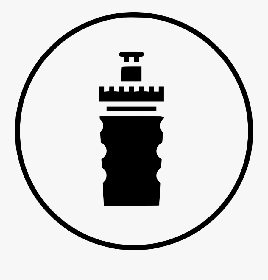 Water Bottle Drink School Drinking Fashion - Weapon Rocket Black And