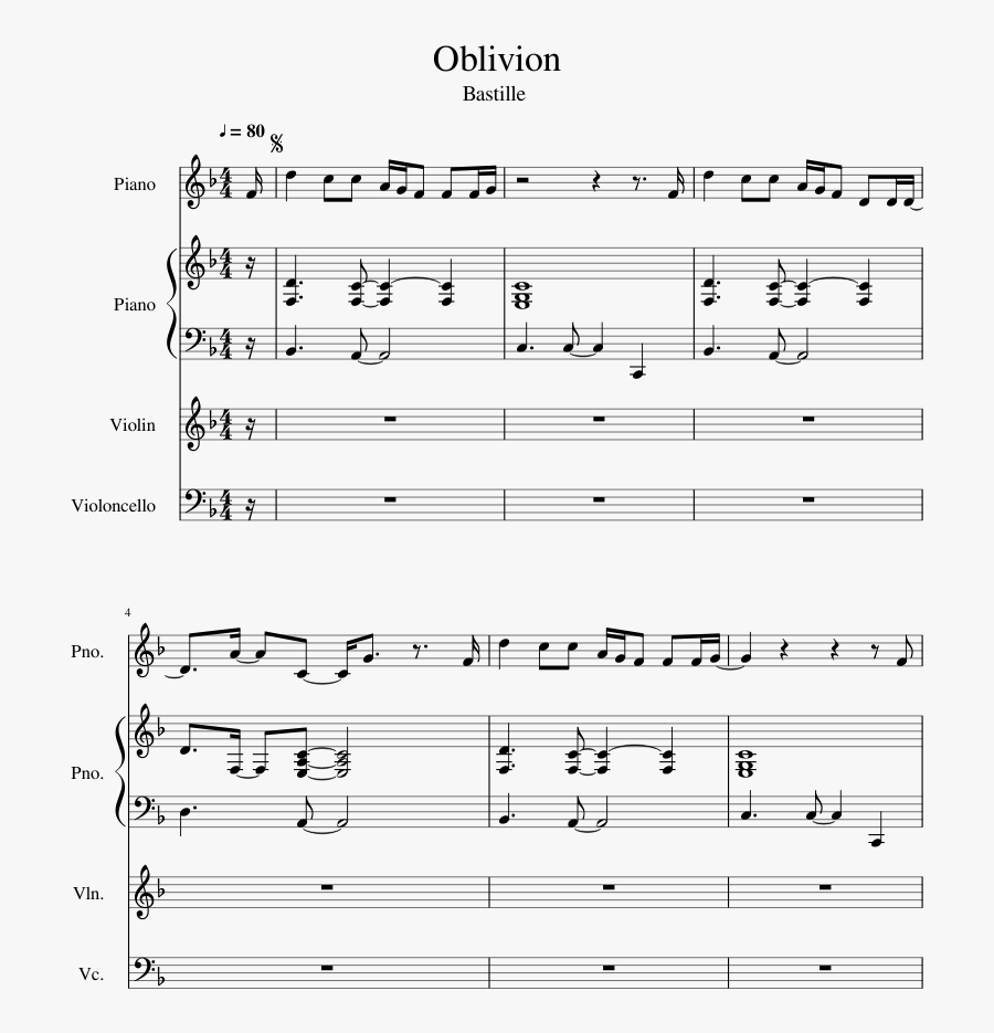 Oblivion Png -oblivion Sheet Music 1 Of 7 Pages - You Say Lauren Daigle Free Sheet Music, Transparent Clipart