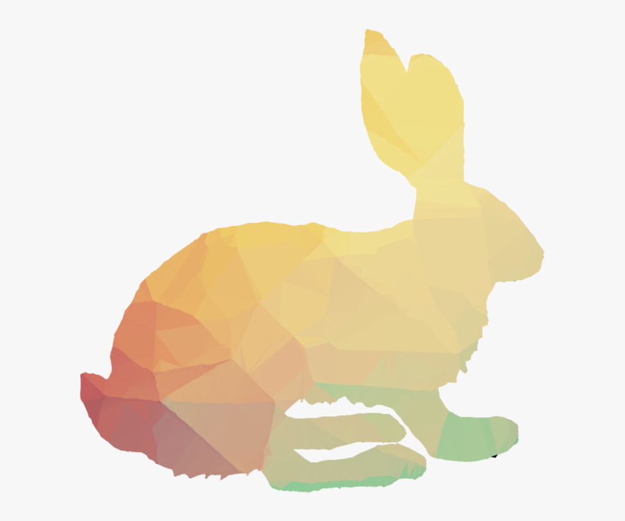 Rabbit Clipart Hare Easter Bunny Dog - Illustration, Transparent Clipart