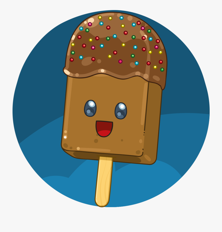 Chocolate Ice Cream, Transparent Clipart