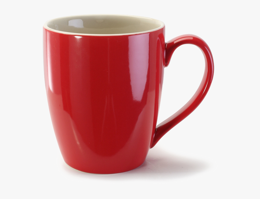 Coffee Cup Mug Ceramic Tableware - Red Coffee Mug Png, Transparent Clipart