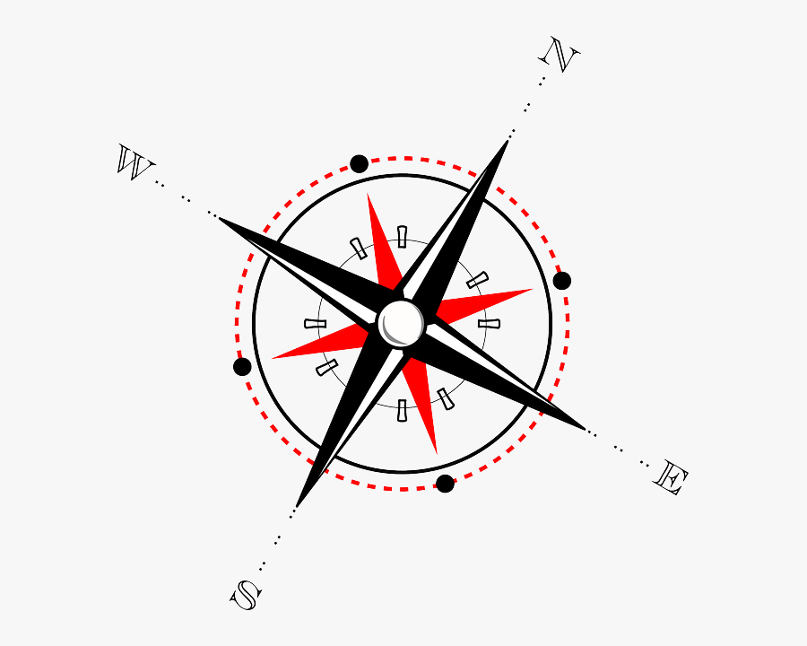 Compass Clip Art, Transparent Clipart