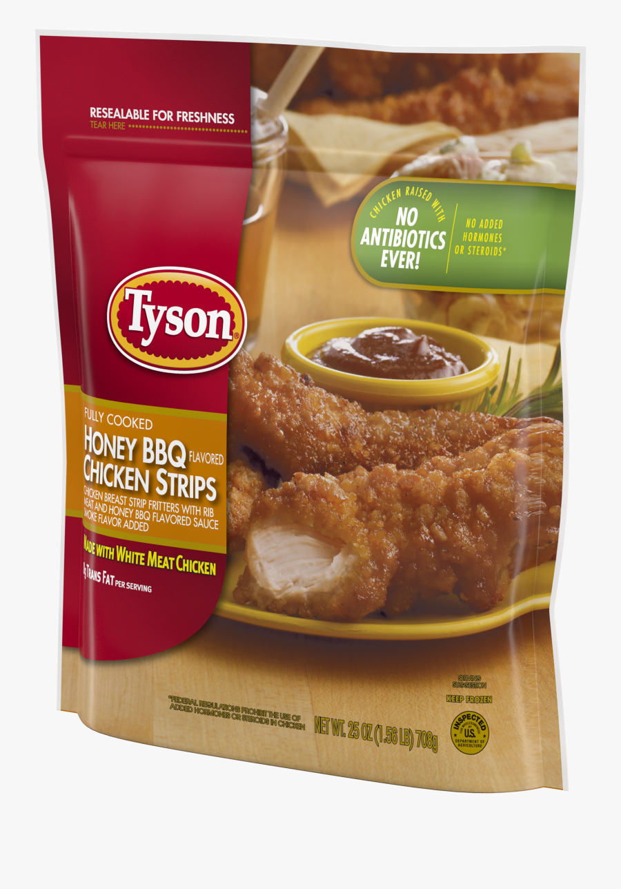 Tyson Barbecue Chicken Strips, Transparent Clipart