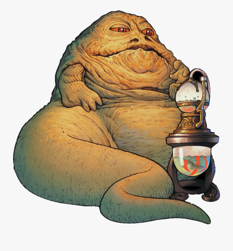 Jabba The Hutt Full , Transparent Cartoons - Star Wars Character Jabba, Transparent Clipart