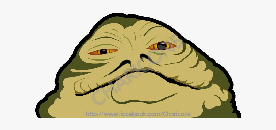 Star Wars Jabba The - Cartoon Jabba The Hutt, Transparent Clipart