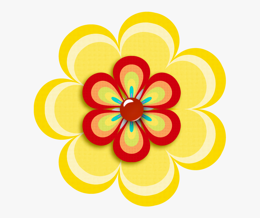 ‿✿⁀flᎧᏇers‿✿⁀ Kikki K, Hippie Flowers, Borders For - Fiesta Flower Clip Art, Transparent Clipart