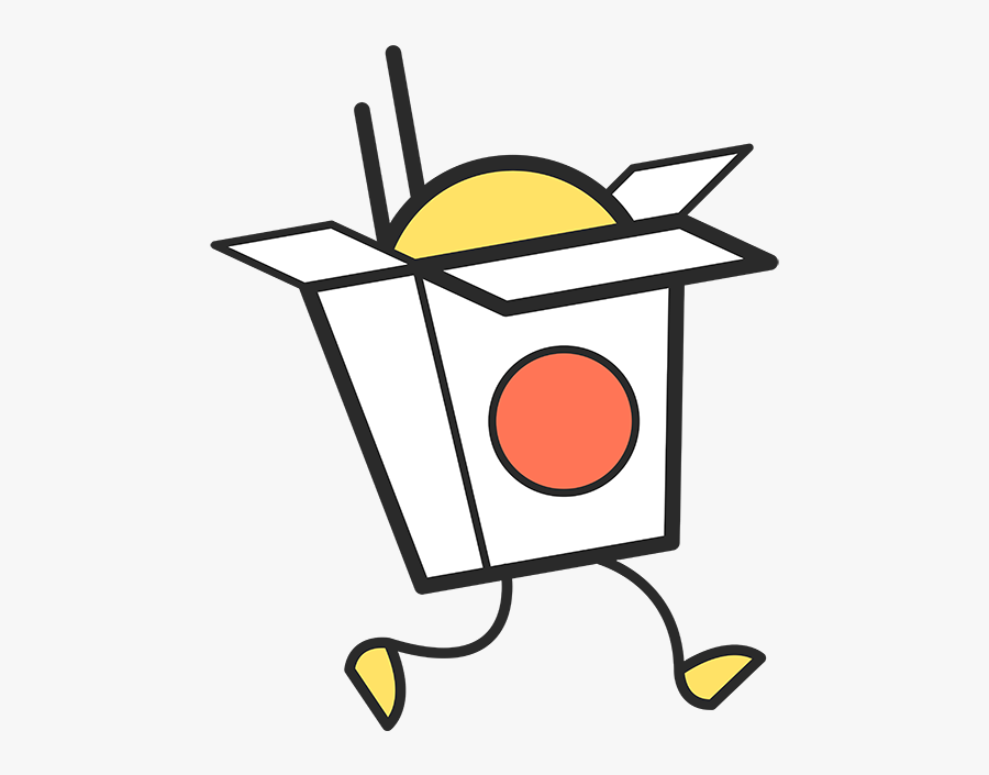 All Food Is Made Fresh To Order - Food Delivery Logo Design, Transparent Clipart