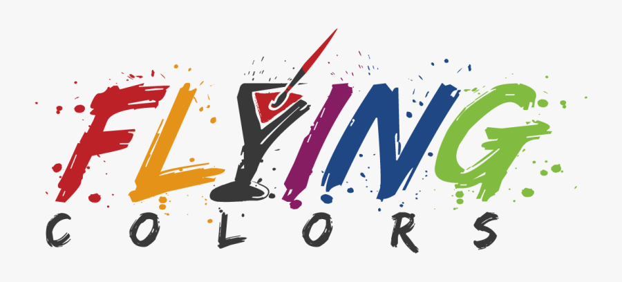 Flying Colors Logo, Transparent Clipart