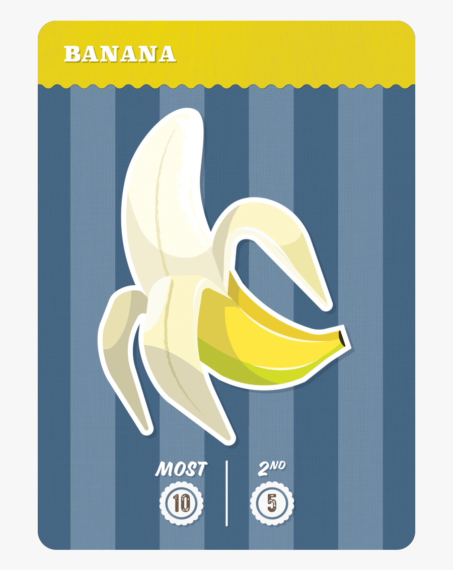 Ss Card31 Banana Rgb - Banana, Transparent Clipart