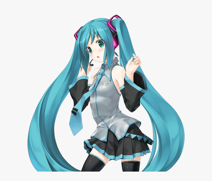 Hatsune Miku Transparent Png - Hatsune Miku Transparent Background, Transparent Clipart