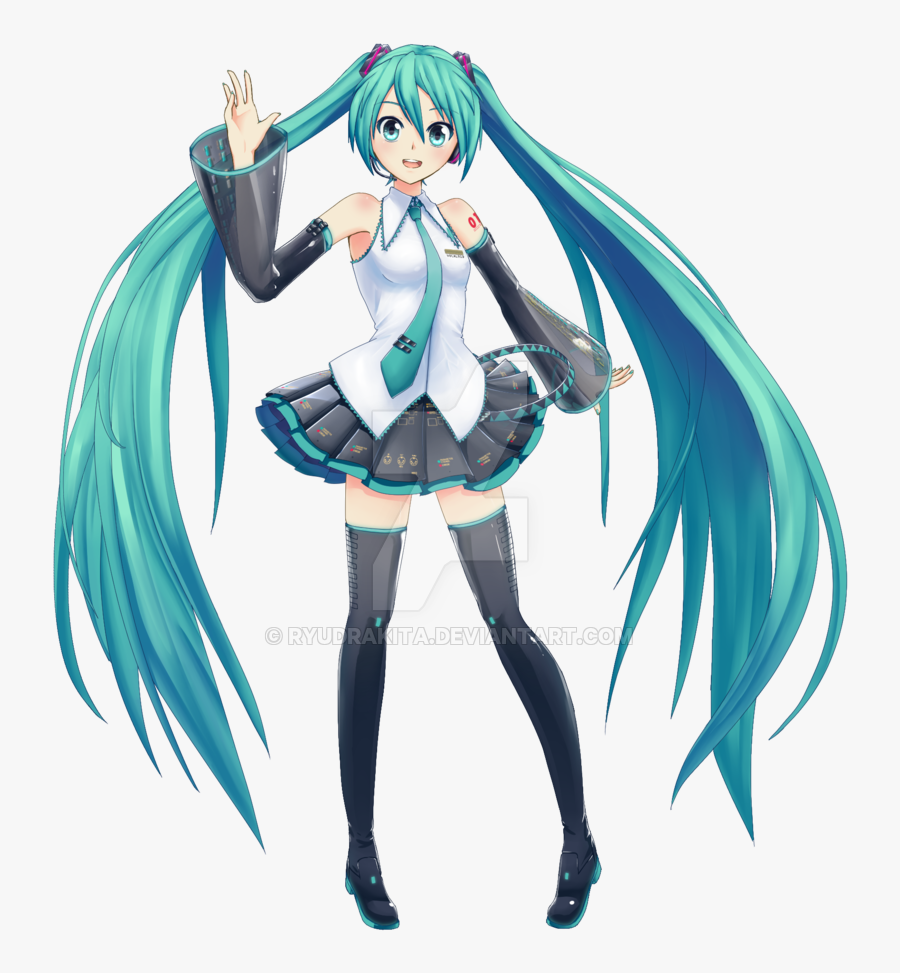 Miku Hatsune Png Transparent Images - Transparent Hatsune Miku Png, Transparent Clipart