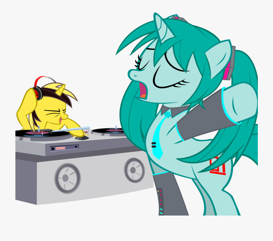 Hatsune Miku Pony Gi, Transparent Clipart
