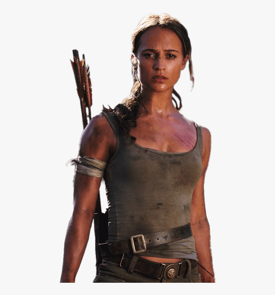 Transparent Tomb Raider Clipart - Alicia Vikander Tomb Raider 2, Transparent Clipart