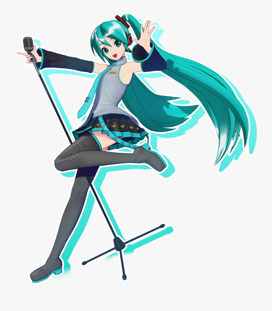 Hatsune Miku Project Diva Mega39, Transparent Clipart