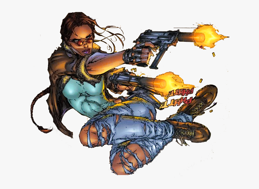 Michael Turner Lara Croft, Transparent Clipart