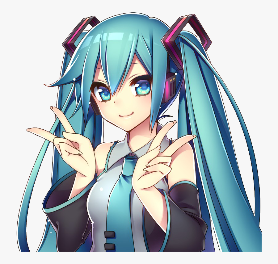 Hatsune Miku, Transparent Clipart