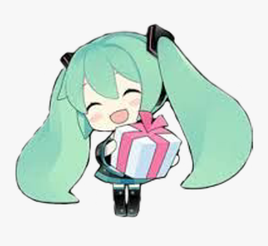 #miku #hatsune #waifu #fachabem - Miku Emoticons, Transparent Clipart