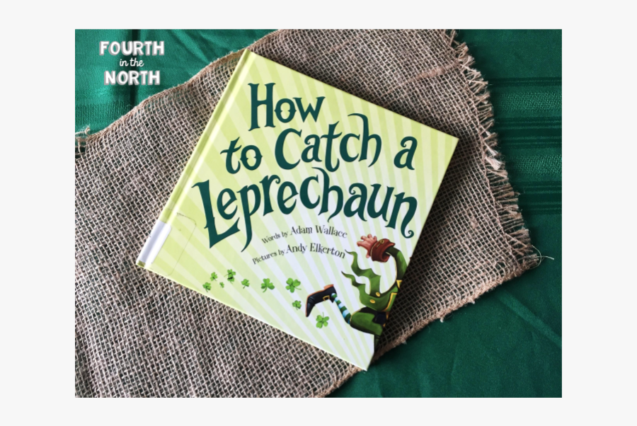 The Book "how To Catch A Leprechaun - Label, Transparent Clipart