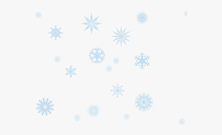 Transparent Snowflakes Cliparts - Pattern, Transparent Clipart