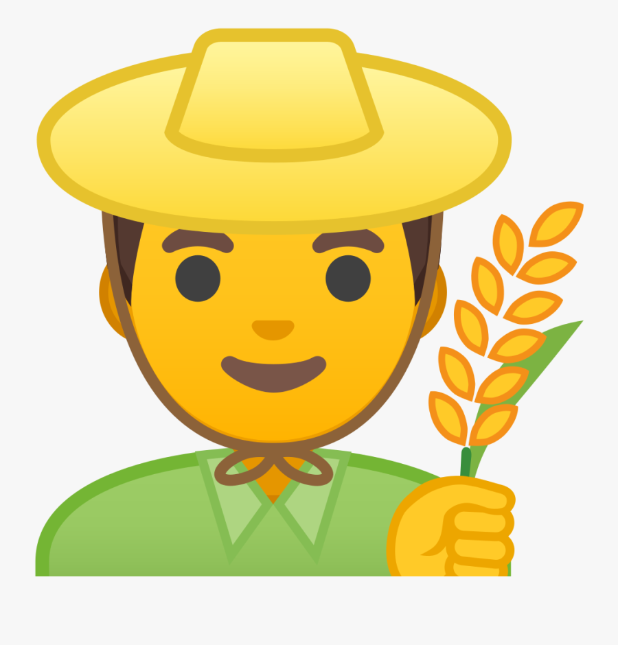Yellow,clip - Farmer Icon Png, Transparent Clipart