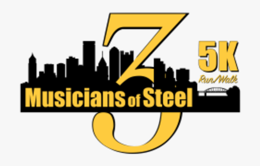 Musicians Of Steel 5k Run/walk, Transparent Clipart