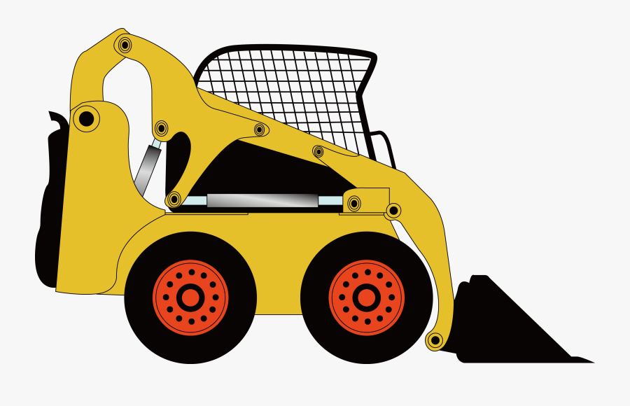 Transparent Back Hoe Clipart - حفاره صغيره, Transparent Clipart