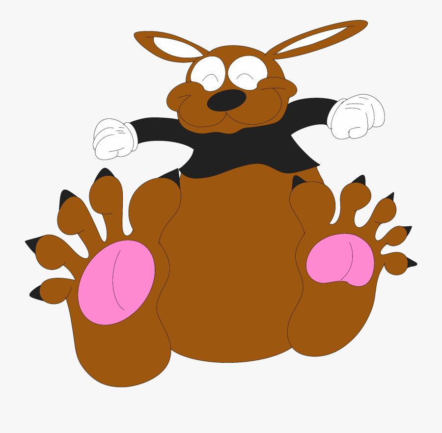 The Kangaroo Jumping - Cartoon, Transparent Clipart