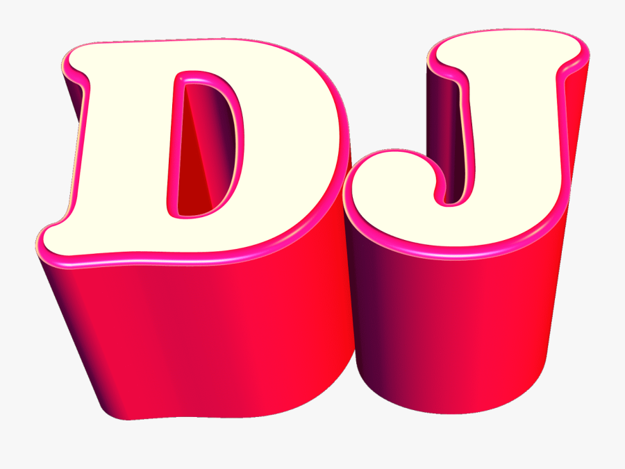 3d Letters In Png Format - Dj Logo Png Download, Transparent Clipart