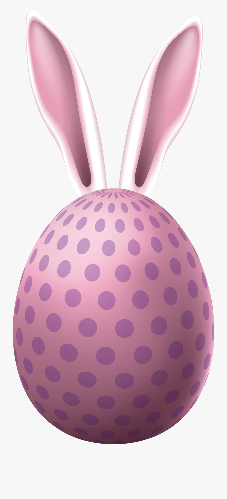 Transparent Mickey Mouse Ears Png - Easter Eggs With Bunny Ears, Transparent Clipart