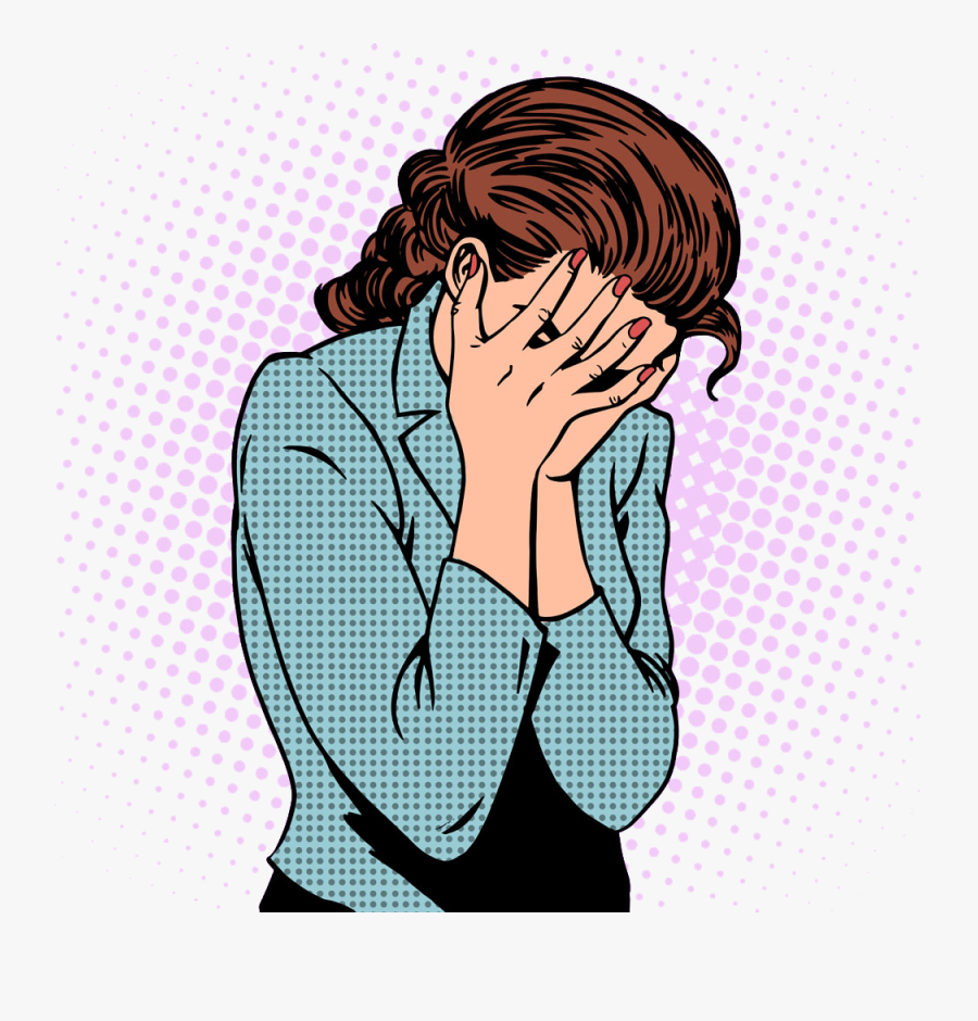The Weeping Woman Crying Royalty-free Stock Photography - Sad Woman Clipart Png, Transparent Clipart