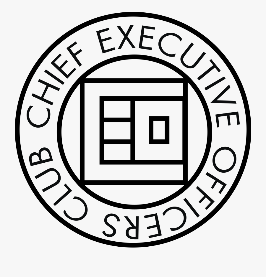 Clip Art Executive Officers Club Logo - Chief Executive Officers Club, Transparent Clipart