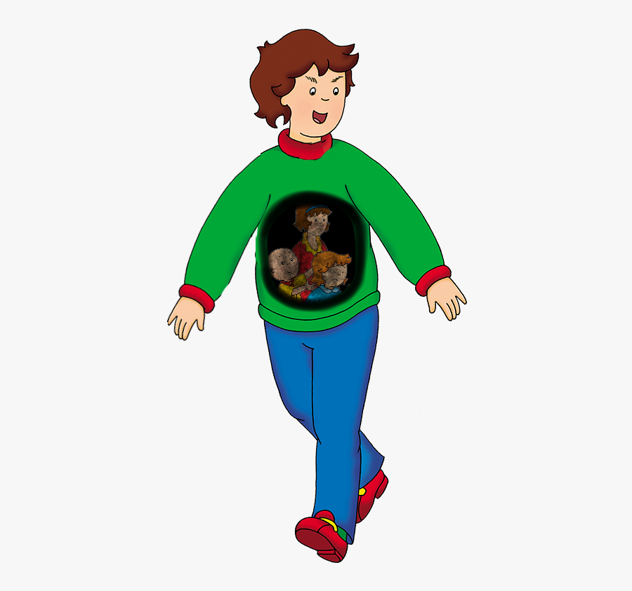 Tall Is Caillou's Dad, Transparent Clipart