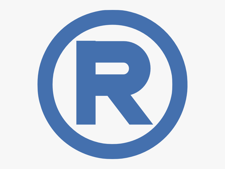 Registered Trademark Symbol Red, Transparent Clipart