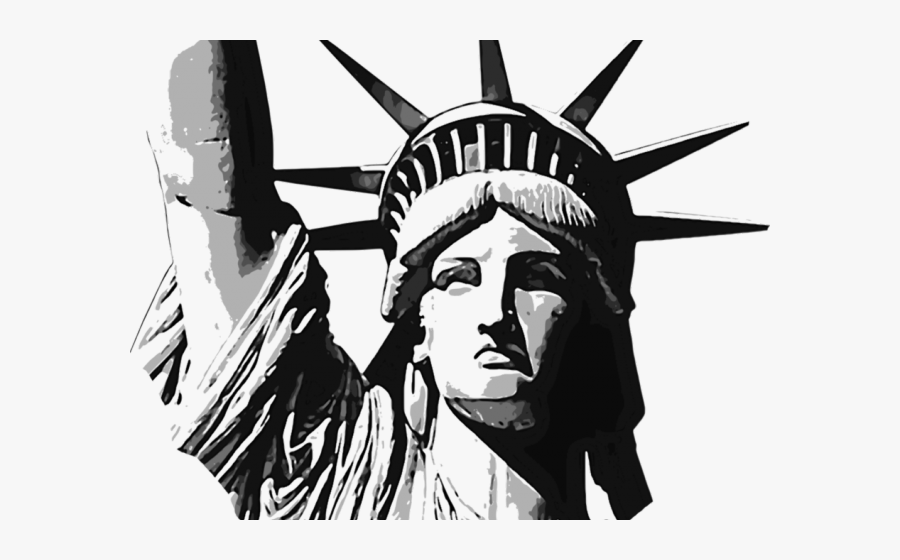 Transparent Statue Of Liberty Clipart - Statue Of Liberty, Transparent Clipart