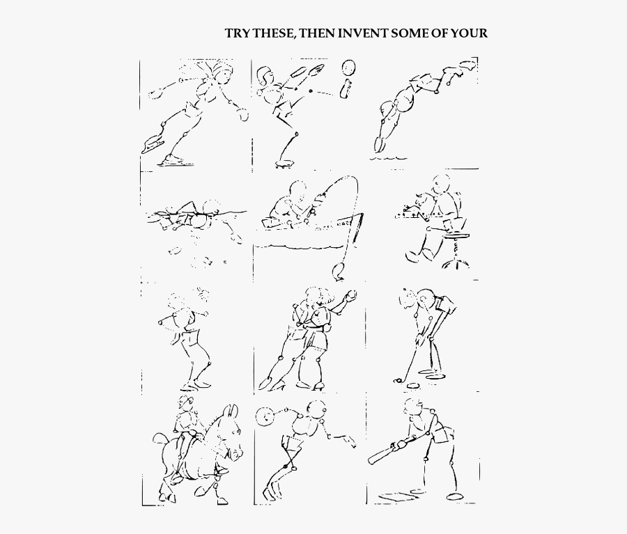 Andrew Loomis Fun With A Pencil 59 - Drawing, Transparent Clipart