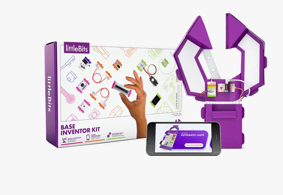 Clip Art Electronics Create Play Invent - Little Bits Kits, Transparent Clipart