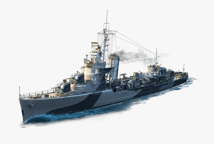 Clip Art Collection Of Free Drawing - World Of Warships Sims, Transparent Clipart