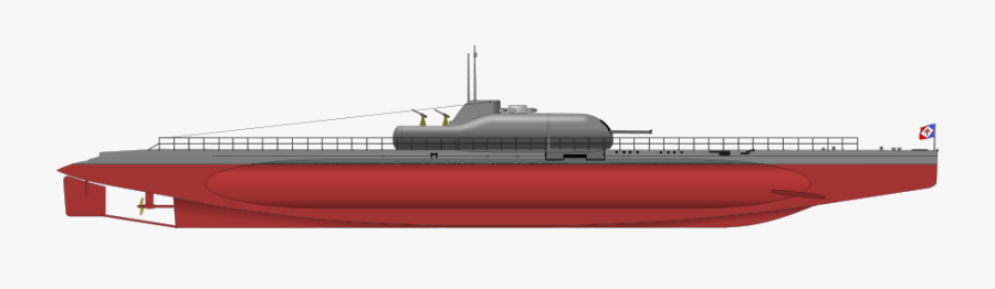 Submarine Png - French Submarine Surcouf, Transparent Clipart