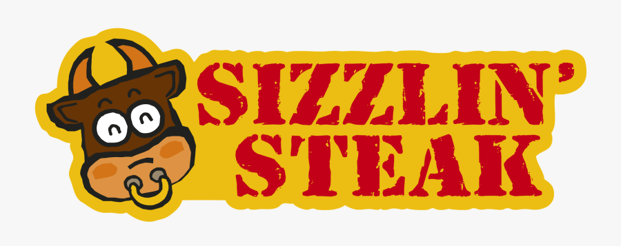 Sizzlin Steak Beef Spanish - Sizzlin Pepper Steak Logo, Transparent Clipart
