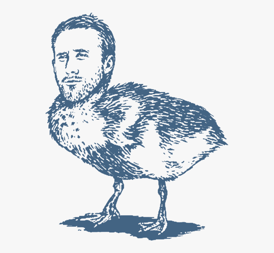Gosling Tshirt Custom T - Ryan Gooseling, Transparent Clipart