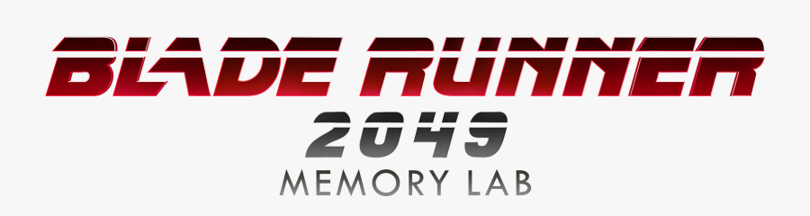 Transparent Ryan Gosling Png - Blade Runner 2049 Title, Transparent Clipart