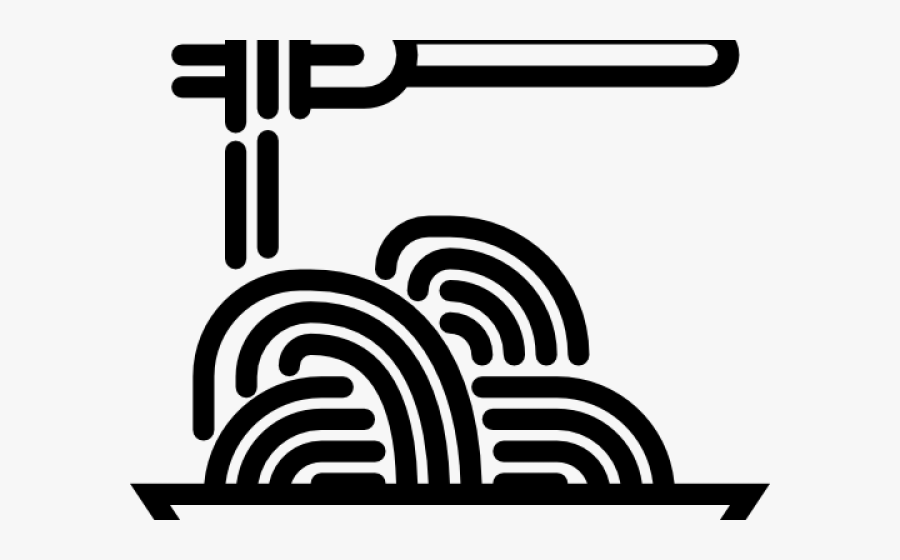 Monster Waves Clipart Italian - Spaghetti Icon Png, Transparent Clipart