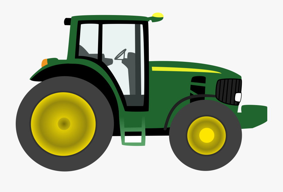 John Deere Free Cliparts Clip Art On Transparent Png - Farm Tractor Clipart, Transparent Clipart