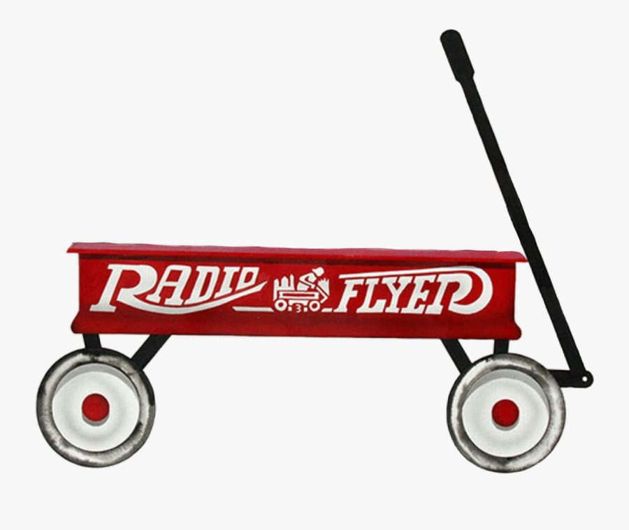 #redwagon #radioflyer #wagon #littleredwagon #clipart - Radio Flyer, Transparent Clipart