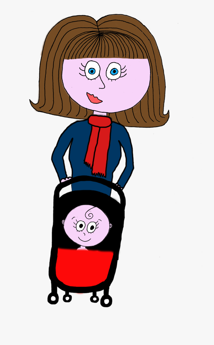Mother Clipart , Png Download - Cartoon, Transparent Clipart